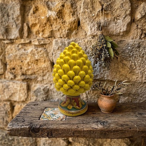 Pigna ceramica siciliana di - pigna,