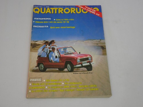 Quattroruote rivista luglio - quattroruote,
