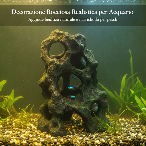 Decorazione acquario roccia - decorazione,
