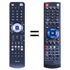 GOUYESHO Telecomando di ricambio per Clarke Tech C-Tech HD4100 HD5000 (H4r)