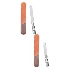  2 Sets Attrezzi Unghie Strumenti Per Manicure Blocco Limatura Delle
