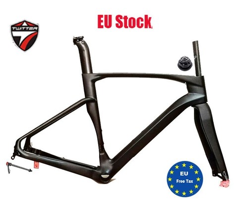 Carbon racing bike frameset - carbon,