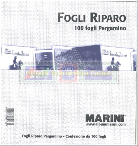 100 fogli riparo pergamino - riparo,
