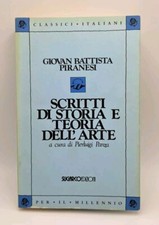 Scritti di storia e teoria dell'arte - Giovan Battista Piranesi - Sugarco 1993