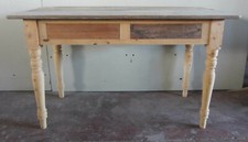 TAVOLO SCRITTOIO ARTIGIANALE VINTAGE CUCINA BANCO TAVOLO LAVORO