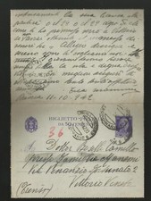 Italia Regno Biglietto Postale