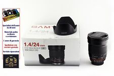 Samyang 24 f 1,4 ed as if UMC x Nikon c-Nuovo mint garanzia 12 mesi