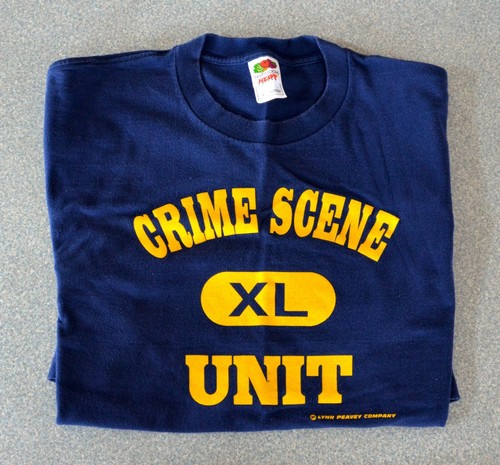 Maglietta crime scene unit - crime,