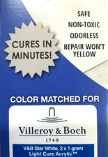 Villeroy & Boch Kit riparazione vasca da bagno, per porcellana, acrilico e fibra di vetro
