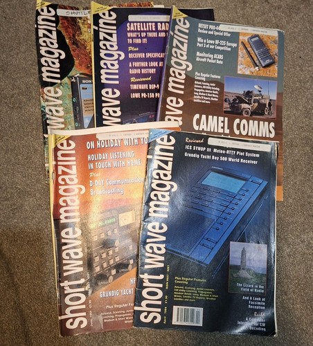 Short wave magazine bundle - wave,