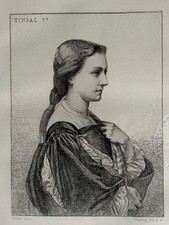 Timbal Flameng Gravure Eau