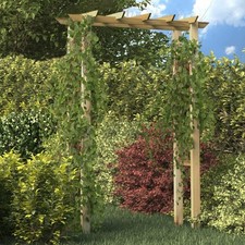 Legno Impregnato Pino Pergola ad Arco per Piante Rampicanti Graticcio vidaXL