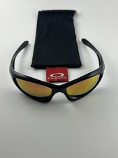 Oakley Monster Dog Ducati telaio nero lucido lente rubino iridio 12-672 icona rossa