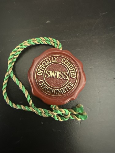 Rolex red swiss hang tag - swiss,