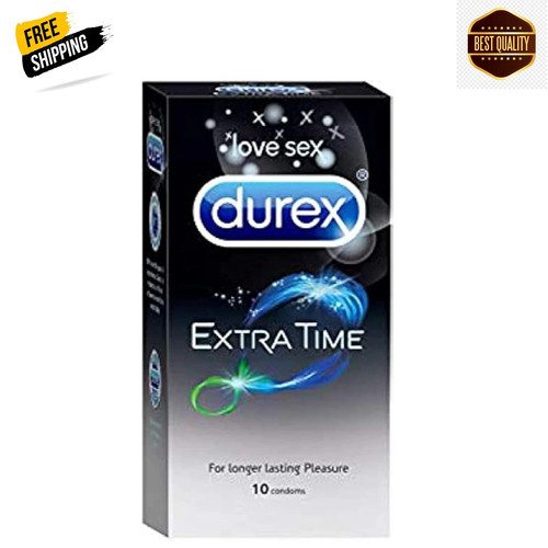 Durex extra time - durex, lubricated