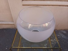 sfere vetro acidata interna fascia trasparente lampada porcino azucena 45 CM