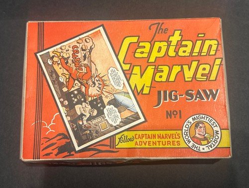 The captain marvel - 1940, puzzle