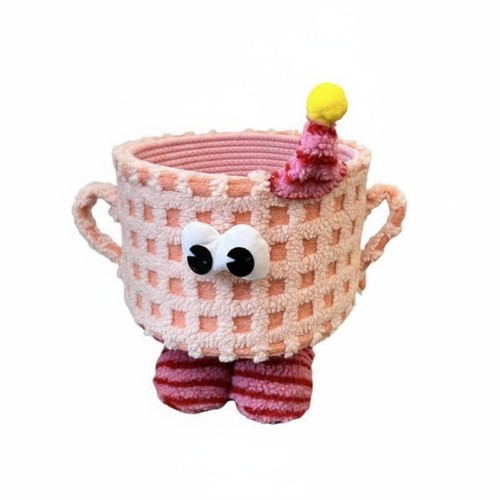 Cesto peluche mostro design - mostro,