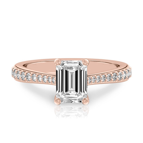 Anello donna oro rosa 18 - in,