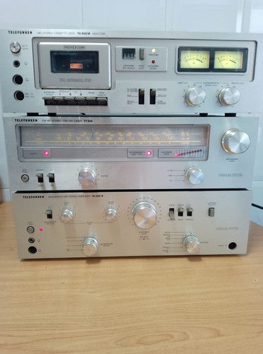 Equipo hifi vintage telefunken - vintage,