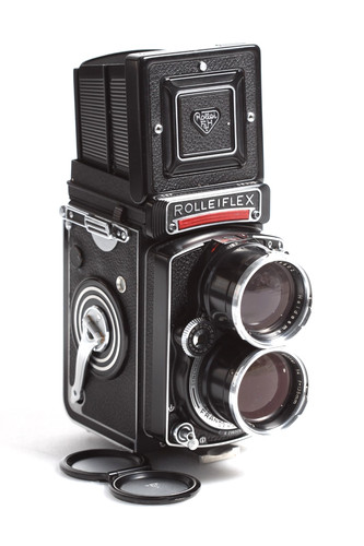 Rolleiflex tele tlr - tlr, con