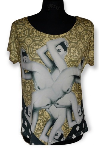 Shirt donna maglia - t-shirt, manica