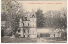SAUMUR - FRANCIA - FRANCE - CHATEAU DE ST-FLORENT - VIAGG. 1906 -93636-
