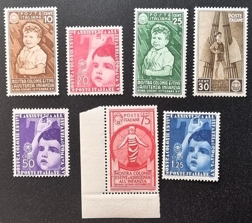 Italia regno 1937 mnh colonie - regno,