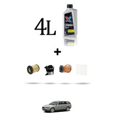 HOFFCAR Kit tagliando 4 FILTRI