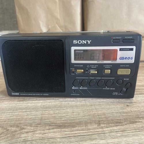 Radio sony icf - icf-m50, bande