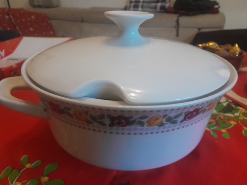 Zuppiera porcellana vintage - zuppiera,