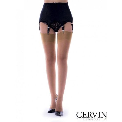 Cervin calze tan nude nylon - nude,