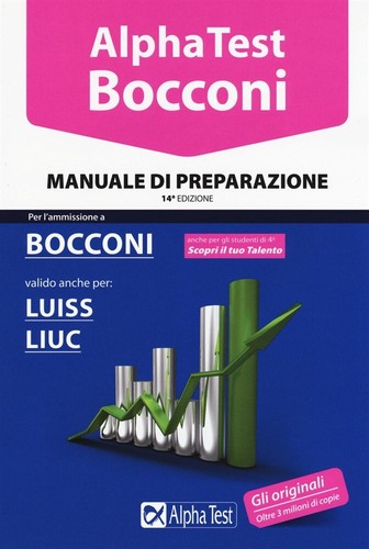 Alpha test bocconi manuale - bocconi,
