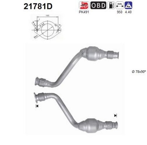 120 catalizzatore per - 120, cv