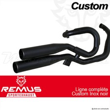 Ligne complète (2-2) Remus Custom Noir Harley Davidson Night Rod Special 2012+