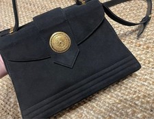 Borsa a tracolla vintage Yves Saint Laurent nera 2 vie