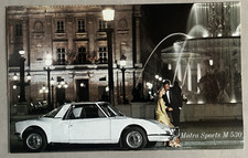 Brochure auto Matra Sports