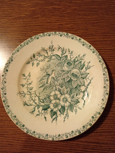 Piatto ceramica società - ceramica,