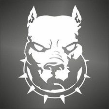 adesivo CANE PIT BULL