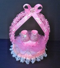 Bellissimo cake topper bimba baby shower centrotavola decorazione festa compleanno 