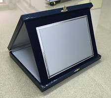 Targa Argento 16x12+Astuccio +