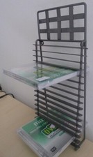 RACK PORTA CD DVD DA MURO IN