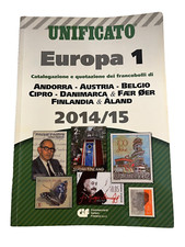Catalogo Unificato EUROPA 1 2014/15 catalogazione e quotazione dei francobolli
