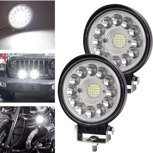 Coppia fari led 99watt - coppia, tondi