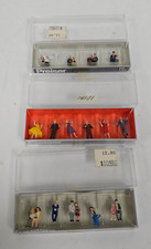 Preiser lotto di 3 passeggeri nuovi 10387 10120 10384 scala HO omaggio S&H