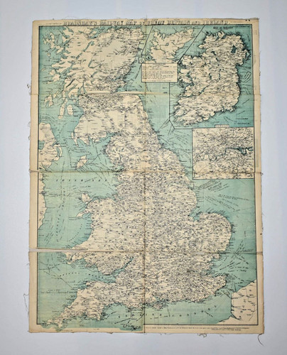 Antica mappa ferroviaria - antica,