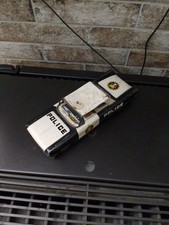 Giocattolo In Latta Vintage Macchina Polizia