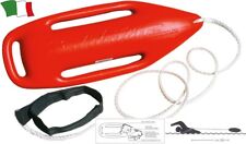 SALVAGENTE ROSSO PROFESSIONALE PER BAGNINI BAYWATCH SALVATAGGIO SPIAGGIA MARE