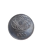 Moneta 1000 Lire 1970 ARGENTO Roma Capitale REPUBBLICA ITALIANA ??