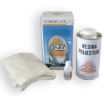 Kit vetroresina 750 resina - kit,